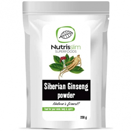 Pudra de ginseng siberian 250 g - Nutrisslim Superfoods